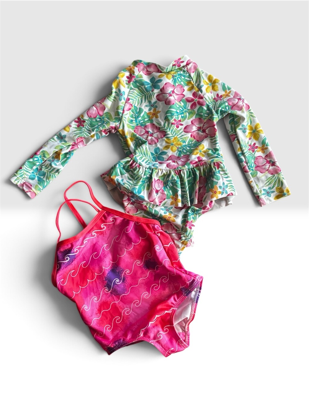 Baby Girl Swimsuits 2-Pack (18m and 24m)
